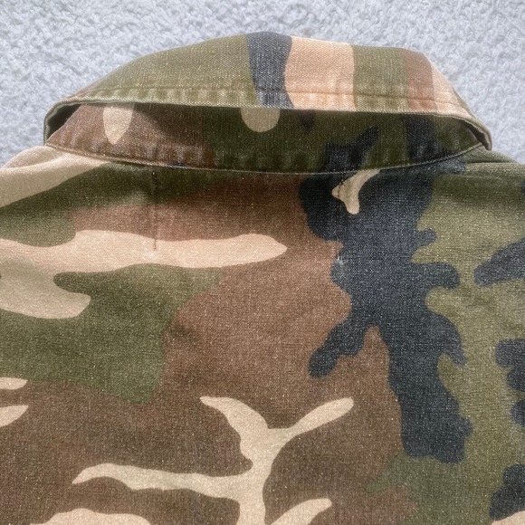 Vtg Winchester Canvas Button Up Outer Shirt Men XL Camo Jacket Lightweight - Picture 7 of 10